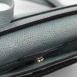 مملوكة مسبقًا Valextra Brera Azur Leather Crossbody Bags