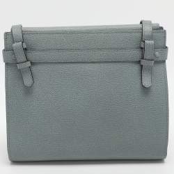 مملوكة مسبقًا Valextra Brera Azur Leather Crossbody Bags