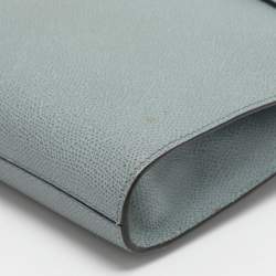 مملوكة مسبقًا Valextra Brera Azur Leather Crossbody Bags