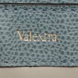 مملوكة مسبقًا Valextra Brera Azur Leather Crossbody Bags