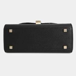 مملوكة مسبقًا حقيبة فالاكسترا جلد أسود مقاس ميكرو إيزيد