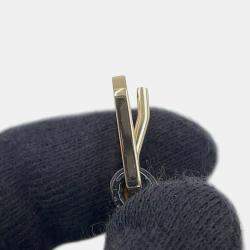 Pre Owned Valextra Valextra Iside Belt Crossbody Bag Sunshine Yellow Soft Calf Leather Size Micro