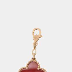 Van Cleef & Arpels 18K Rose Gold Vintage Alhambra 5 Motif Bracelet