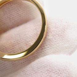 Pre Owned Van Cleef & Arpels 18K Yellow Gold and Malachite Magic Alhambra Ring EU 61