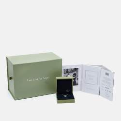 مملوكة مسبقًا Van Cleef & Arpels Vintage Alhambra Mother of Pearl 18k Yellow Gold Necklace