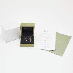 Pre Owned Van Cleef & Arpels Trace 18k Yellow Gold Chain 