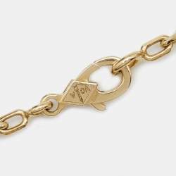 مملوكة مسبقًا Van Cleef & Arpels Vintage Alhambra Agate 18k Yellow Gold 5 Motif Station Bracelet