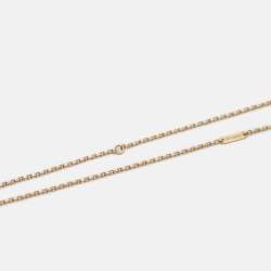 Pre Owned Van Cleef & Arpels Zodiaque Medal Taurus 18k Yellow Gold Pendant Necklace