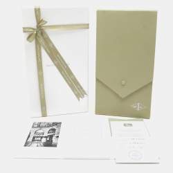 Pre Owned Van Cleef & Arpels Magic Alhambra 6 Motif Carnelian Tiger's Eye 18K Yellow Gold Pendant Necklace