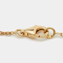 Van Cleef & Arpels Vintage Alhambra 2013 Holiday Limited Edition Malachite Diamond 18k Yellow Gold Necklace