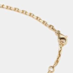 Pre Owned سوار فان كليف آند اربلز ذهب أصفر 3 أيقونات بيزنطين الهامبرا