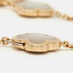 Van Cleef & Arpels Pure Alhambra Mother of Pearl Necklaces and Earring set