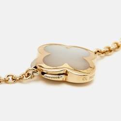 Van Cleef & Arpels Pure Alhambra Mother of Pearl Necklaces and Earring set