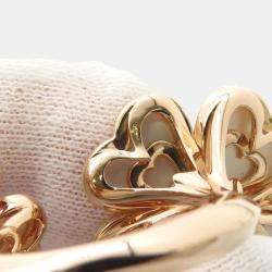 Van Cleef & Arpels 18K Pink Gold Cosmos Entree Les Doors Ring Size 53/#13