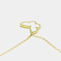 Pre Owned Van Cleef & Arpels 18K Yellow Gold Sweet Alhambra Papillon Pendant Necklace
