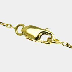 Pre Owned Van Cleef & Arpels 18K Yellow Gold Sweet Alhambra Papillon Pendant Necklace