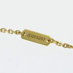 Pre Owned Van Cleef & Arpels 18K Yellow Gold Vintage Alhambra Pendant Necklace