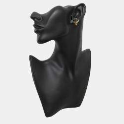 Van Cleef & Arpels Vintage Alhambra Onyx Earrings 