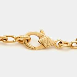 مملوكة مسبقًا Van Cleef & Arpels Vintage Alhambra Malachite 5 Motif 18k Yellow Gold Bracelet