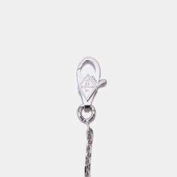 Van Cleef & Arpels 18K White Gold Frivole Pendant Mini Model Size Mini 