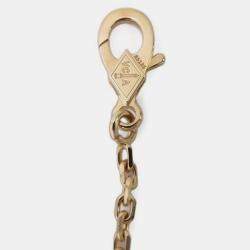 Pre Owned Van Cleef & Arpels 18K Yellow Gold and Diamond Frivole Necklace 