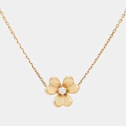 Pre Owned سوار فان كليف أند أربلز فريفول ألماس ذهب أصفر عيار 18