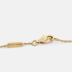 Pre Owned سوار فان كليف أند أربلز فريفول ألماس ذهب أصفر عيار 18