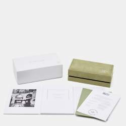 Pre Owned Van Cleef & Arpels Vintage Alhambra Diamond Mother of Pearl 18K Rose Gold Station Bracelet