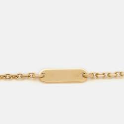 مملوكة مسبقًا Van Cleef & Arpels Vintage Alhambra Mother of Pearl 18k Yellow Gold Necklace