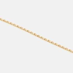 مملوكة مسبقًا Van Cleef & Arpels Vintage Alhambra Mother of Pearl 18k Yellow Gold Necklace