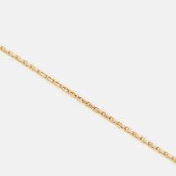 مملوكة مسبقًا Van Cleef & Arpels Vintage Alhambra Mother of Pearl 18k Yellow Gold Necklace
