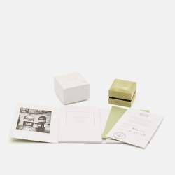 Pre Owned Van Cleef & Arpels Butterfly Sweet Alhambra Mother of Pearl 18k Yellow Gold Bracelet