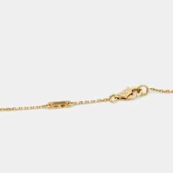 مملوكة مسبقًا Van Cleef & Arpels Sweet Alhambra Mother of Pearl 18k Yellow Gold Necklace