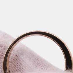 Van Cleef & Arpels  18K Pink Gold Vintage Alhambra Ring EU 53