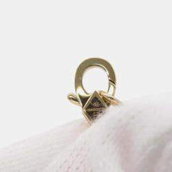 Pre Owned Van Cleef & Arpels 18K Yellow Gold and Diamond Two Butterfly Pendant Necklace