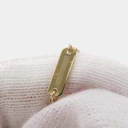 Pre Owned Van Cleef & Arpels 18K Yellow Gold and Diamond Two Butterfly Pendant Necklace