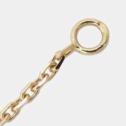 Pre Owned Van Cleef & Arpels 18K Yellow Gold and Diamond Two Butterfly Pendant Necklace