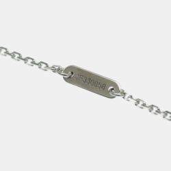 Van Cleef & Arpels 18K White Gold Mini Frivole Pendant