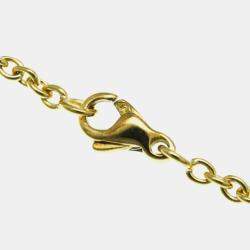 Van Cleef & Arpels 18K Yellow Gold Pure Alhambra Pendant Necklace