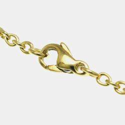 Van Cleef & Arpels 18K Yellow Gold Pure Alhambra Pendant Necklace