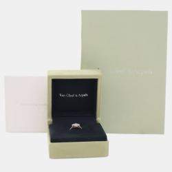 Van Cleef and Arpels Sweet Alhambra Ring Size 48