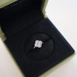 Van Cleef and Arpels Sweet Alhambra Ring Size 48