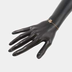 Pre Owned Van Cleef & Arpels Frivole Mini 18K Rose Gold Bracelet