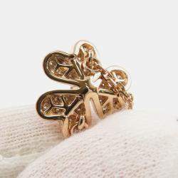 Pre Owned Van Cleef & Arpels Frivole Mini 18K Rose Gold Bracelet