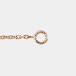 Pre Owned Van Cleef & Arpels Frivole Mini 18K Rose Gold Bracelet