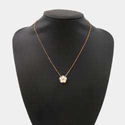 Pre Owned Van Cleef & Arpels Lucky Spring 18K Rose Gold Necklace