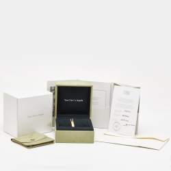 Pre Owned Van Cleef & Arpels Perlée Signature 18k Yellow Gold  Bracelet M