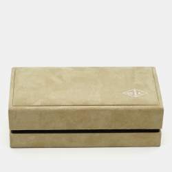 Pre Owned Van Cleef & Arpels Vintage Alhambra Onyx 18k Yellow Gold 5 Motif Station Bracelet