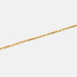 Pre Owned قلادة فان كليف & أربلز فينتاج ألامبرا مالاكيت ذهب أصفر عيار 18