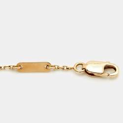 مملوكة مسبقًا Van Cleef & Arpels Sweet Alhambra Hammered 18k Rose Gold Bracelet